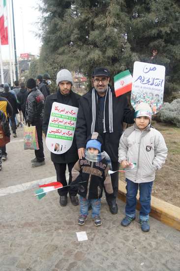 راهپیمایی باشکوه 22 بهمن 95 در مشهد مقدس