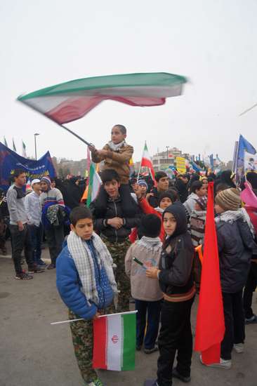 راهپیمایی باشکوه 22 بهمن 95 در مشهد مقدس