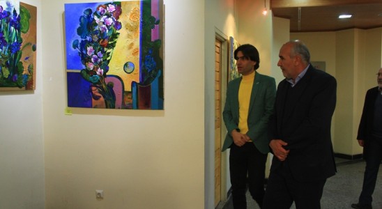 گشایش نمایشگاه گروهی «هنرهای تجسمی فجر» در همدان