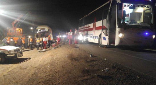 جزئیات تازه از واژگونی اتوبوس حامل ۴۴ زائر اولی گچساران در فردوس