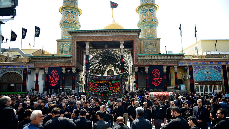 تجمع سوگواران عاشورای حسینی در کربلای ایران، آستان مقدس حضرت عبدالعظیم(ع) برگزار شد