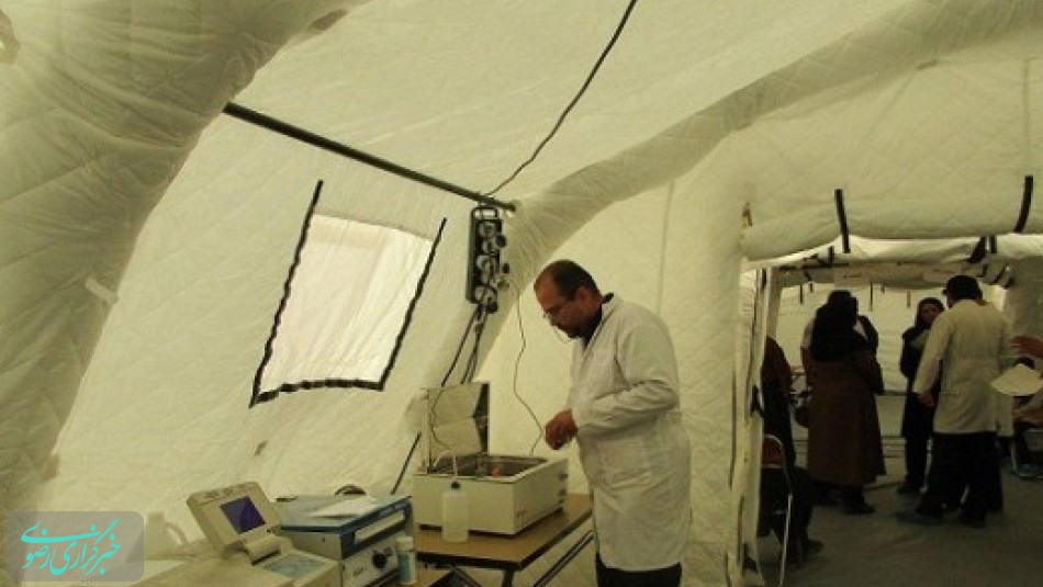 برپایی پنجمین بیمارستان صحرایی در مهریز
