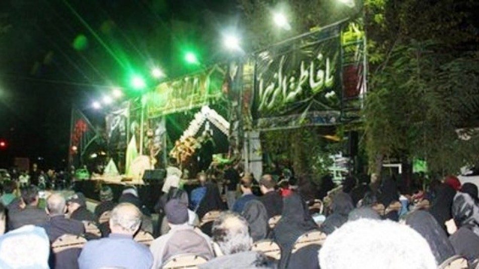 اجرای نمایش آیینی مذهبی"آرزوی باران" در نارمک تهران