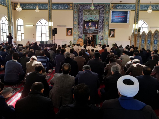 آیین بزرگداشت شهدای حادثه تروریستی زاهدان در اردبیل