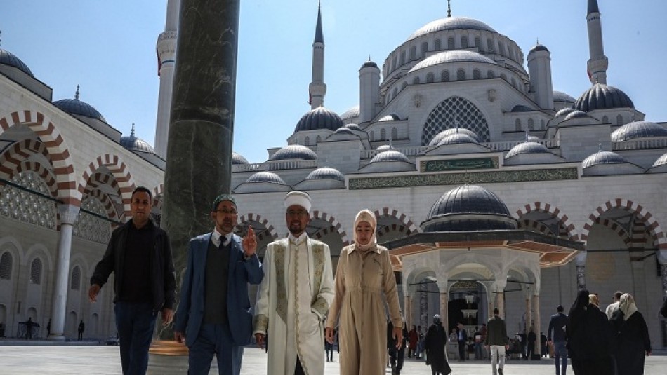 بزرگترین مسجد ترکیه افتتاح شد
