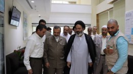 رئیس سازمان حج و زیارت و نماینده ولی فقیه از هتلهای الصفوه دانه و سماح بازدید کردند