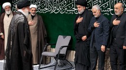 حضور مقتدا صدر در کنار آیت‌الله خامنه‌ای پیام آشکاری به رژیم صهیونیستی است