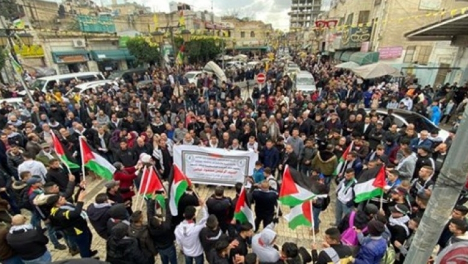 تظاهرات مردم غزه علیه «معامله قرن»
