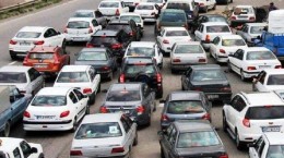 ترافیک پرحجم در ورودی  شهر مشهد با وجود تاکید بر کاهش سفرها!