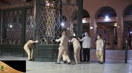تشرف زائران خارجی به مسجدالنبی پس از حدود یکسال