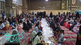 ضیافت افطاری برای ایتام خوزستان