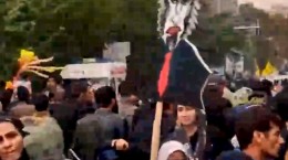 گوشه‌هایی از راهپیمایی ۱۳ آبان در تهران