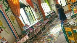 تجهیز و باز طراحی کتابخانه تخصصی کودک آستان قدس رضوی