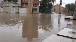 فیلم/ وضعیت خیابان‌های اهواز بعد از بارندگی شدید