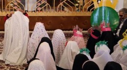 برگزاری جشن عید قربان ویژه کودکان استثنایی در حرم رضوی