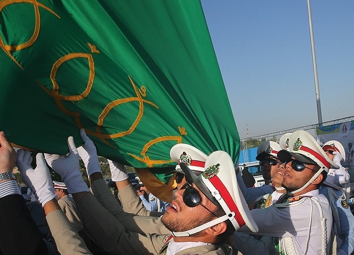 استقبال مرزبانان اردبیلی از پرچم بارگاه ملکوتی امام مهربانی ها