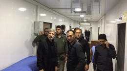 وزیر دفاع از بیمارستان سیار ساخت وزارت دفاع در کربلا بازدید کرد
