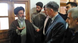 وزیر فرهنگ و ارشاد اسلامی از بیت تاریخی امام در خمین بازدید کرد