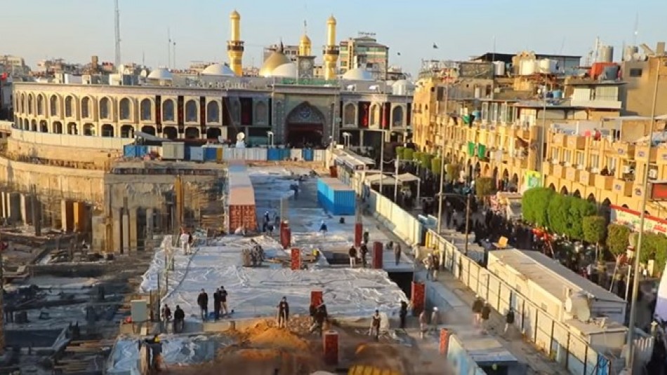 تکمیل سازه صحن حضرت زینب (س) در حرم حسینی تا پایان سال جاری