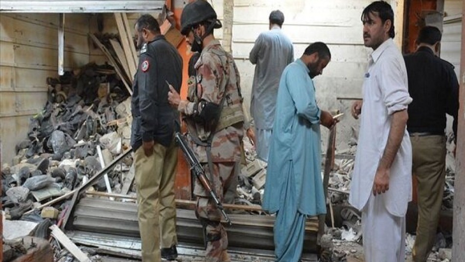 در پی انفجار بمب در پاکستان ۶ نظامی جان باختند