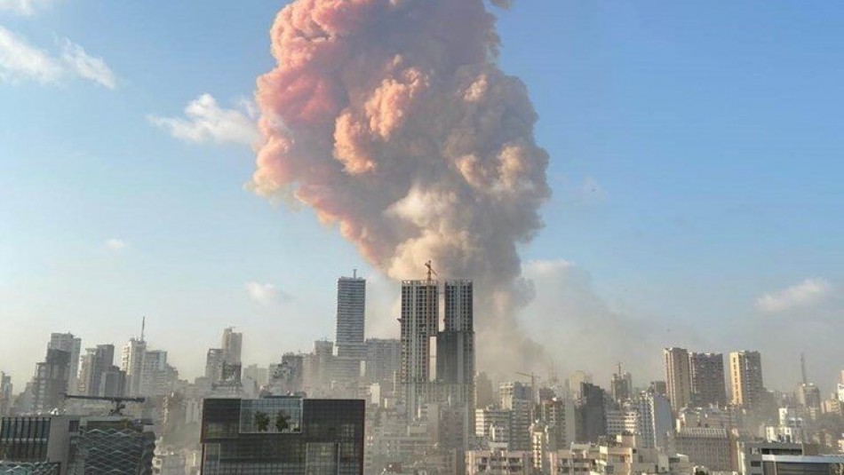 انفجار قوی در بندر بیروت/زخمی‌ها صدها نفر هستند