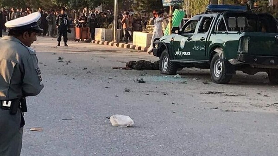 در حادثه انفجار افغانستان ۴ پلیس کشته و ۱۰ غیرنظامی زخمی شده‌اند