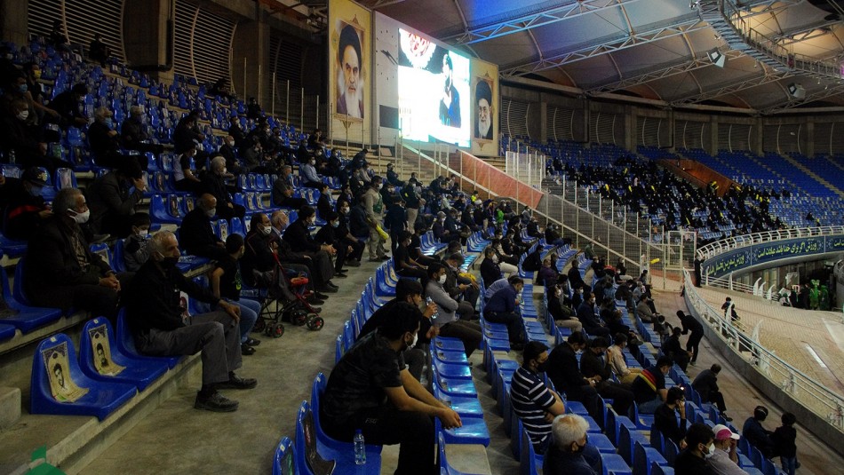برگزاری مراسم عزاداری دهه سوم ماه محرم در ورزشگاه امام رضا(ع)مشهد