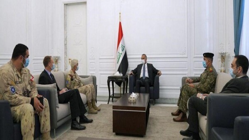 دیدار نخست وزیر عراق با فرمانده نیروهای ناتو