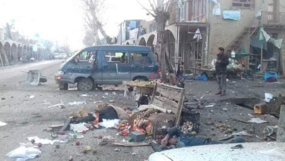 انفجار در بامیان افغانستان 17 کشته بر جای گذاشت