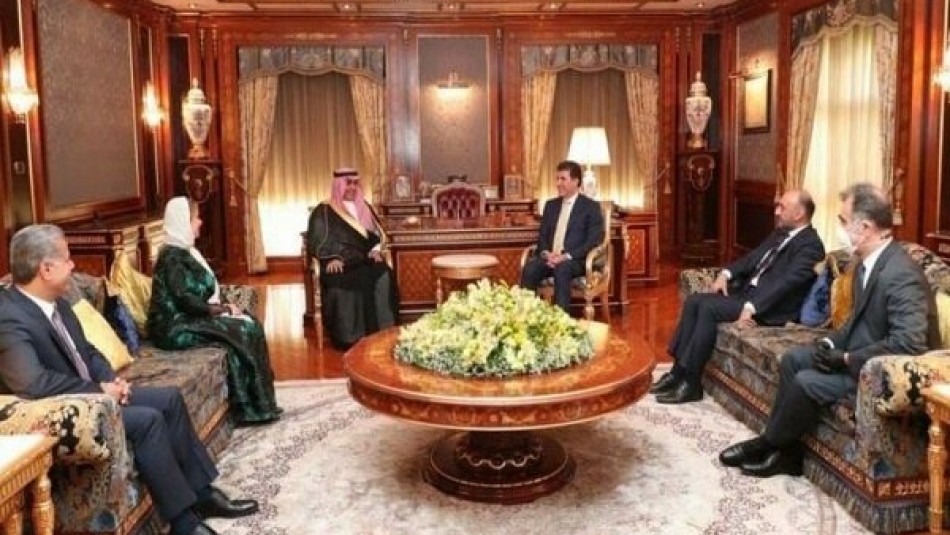 رئیس اقلیم کردستان عراق با سفیر عربستان در بغداد دیدار کرد
