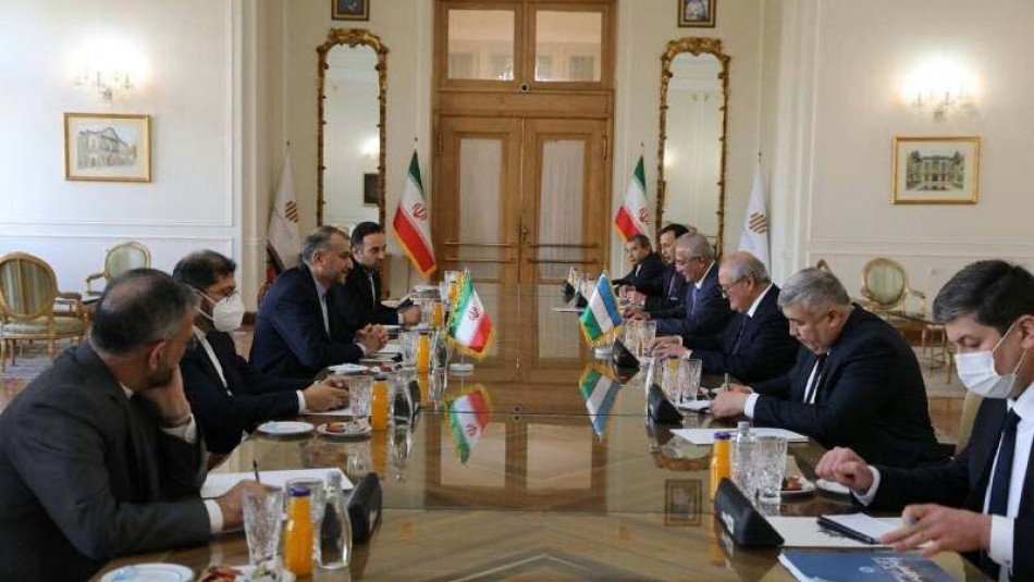 امیرعبداللهیان بر تقویت و پیشبرد همکاری‌های ایران و ازبکستان تاکید کرد
