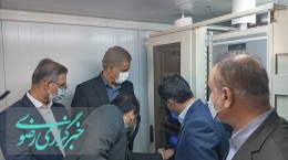 افتتاح بیست و ششمین ایستگاه پایش هوای خوزستان در ملی حفاری