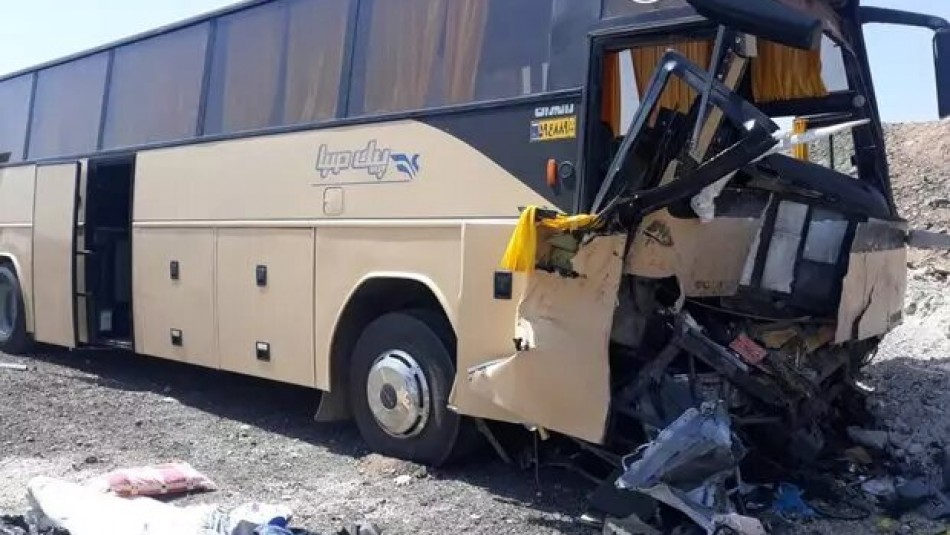۱۱۷ حادثه تصادف اتوبوس از ابتدای سال جاری
