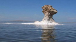 فیلم/ویدئویی دردناک از دریاچه‌ی ارومیه