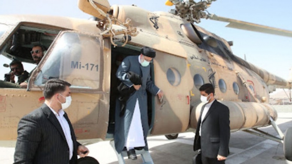 بازدید هوایی رییس‌جمهور از مناطق سیل‌زده کرمان