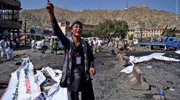 تعداد شهدای انفجار کابل به ۵۰ نفر رسید