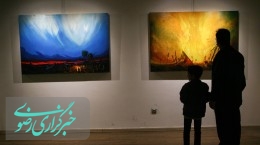 نمایشگاه نقاشی «آسمان حسین» در نگارخانه رضوان  