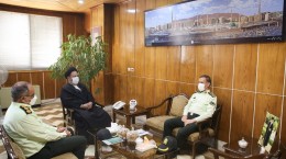 دیدار فرمانده پلیس فرودگاههای کشور با نماینده ولی فقیه در امور حج و زیارت