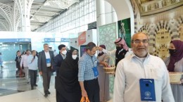 ورود نخستین گروه حجاج ایرانی به شهر پیامبر (ص)