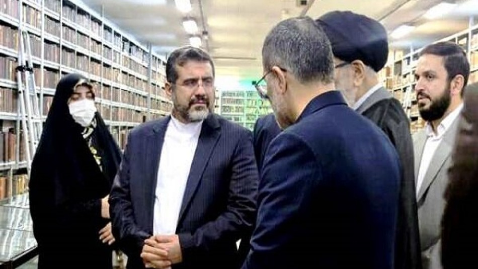 وزیر فرهنگ و ارشاد اسلامی از کتابخانه آیت‌الله مرعشی بازدید کرد