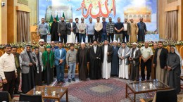 تشرف جمعی از شعراء آیینی عراق به آستان مقدس حضرت عبدالعظیم(ع)