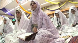 نخستین آیین اعتکاف ویژه دختران در تهران