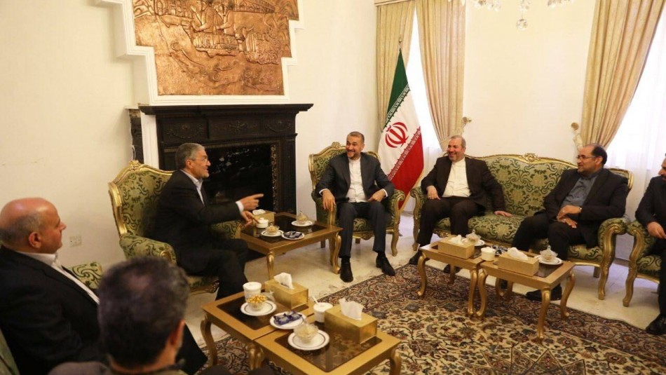 دیدار رئیس حزب اسلامی عراق با امیرعبداللهیان